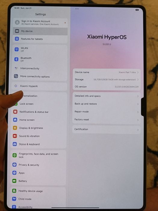 Xiaomi pad 7 Ultra