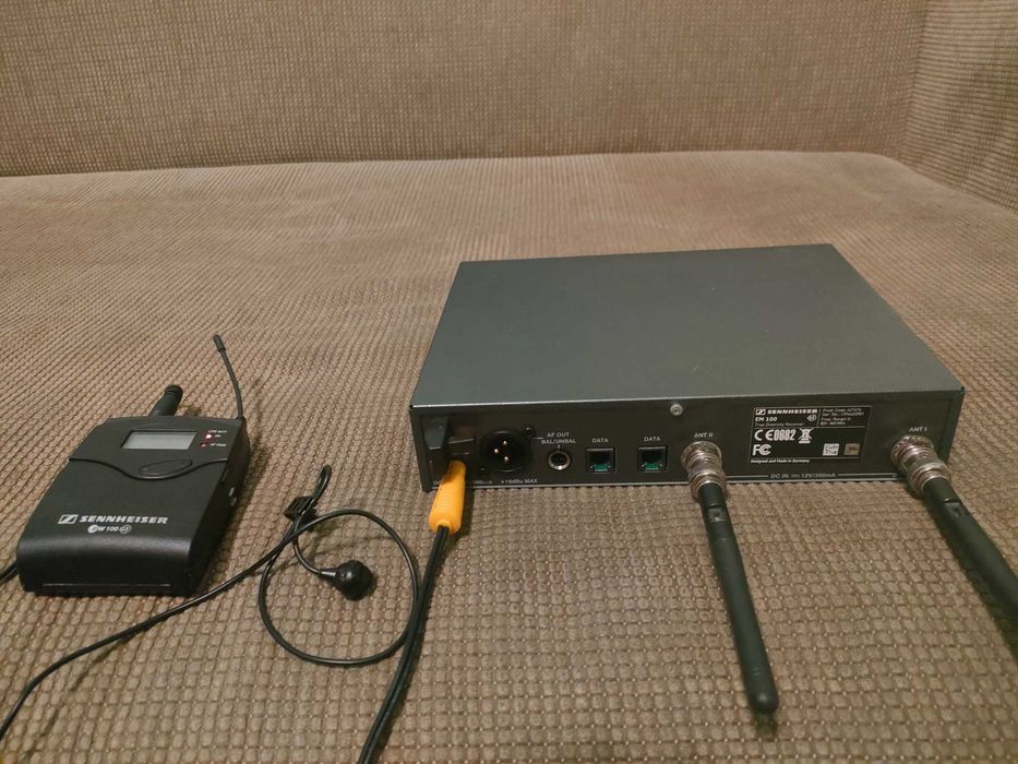 Microfon Sennheiser Ew 300 g2 si lavaliera Sennheiser ew 300 G2