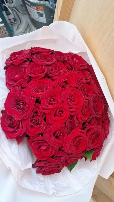 Букеты роз.9шт и 35шт