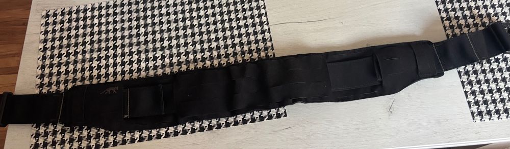Тактически колан-Tasmanian tiger warrior belt LC-черен S размер