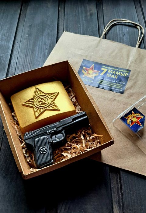 Подарки на 7 МАЯ!  Набор мыла ручной работы, 2600тг