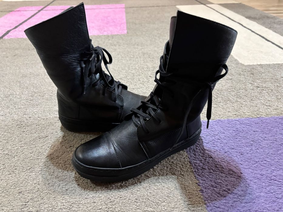 Дамски кожени боти