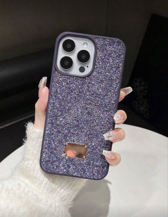 Луксозен Swarovski кейс за iPhone 14 Pro