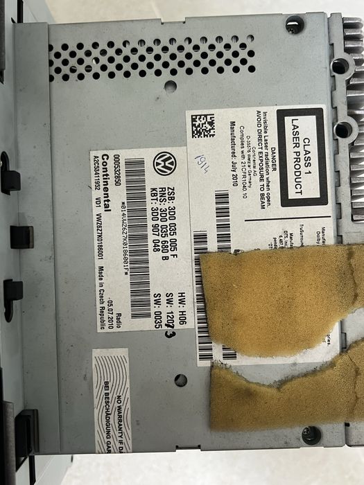 RNS:3D0 035 680 B Навигация 3Д за Файтон Фейс