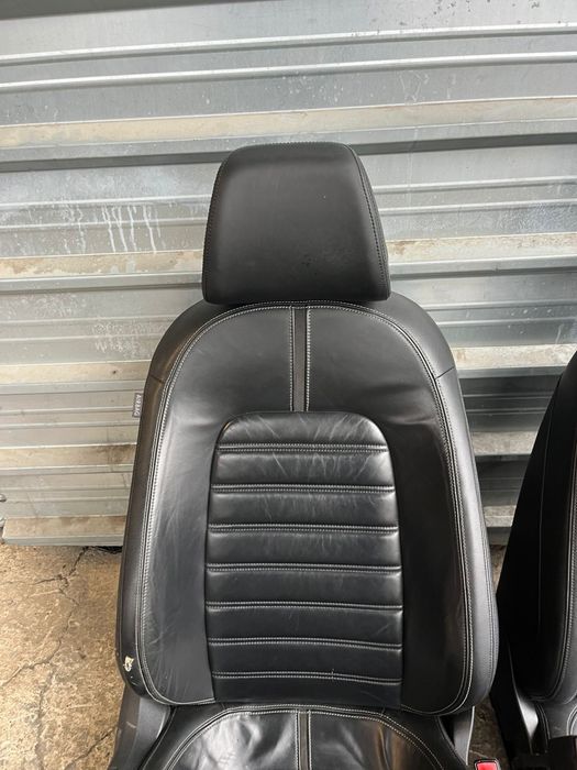 Салон VW Passat CC Кожа черен подгрев ном 206