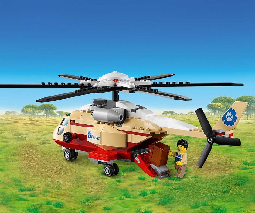 НОВО LEGO City Wildlife 60302 - Спасителна операция в дивото