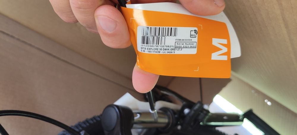 ROCKRIDER - Bicicletă MTB Expl 50 Gri | Decathlon