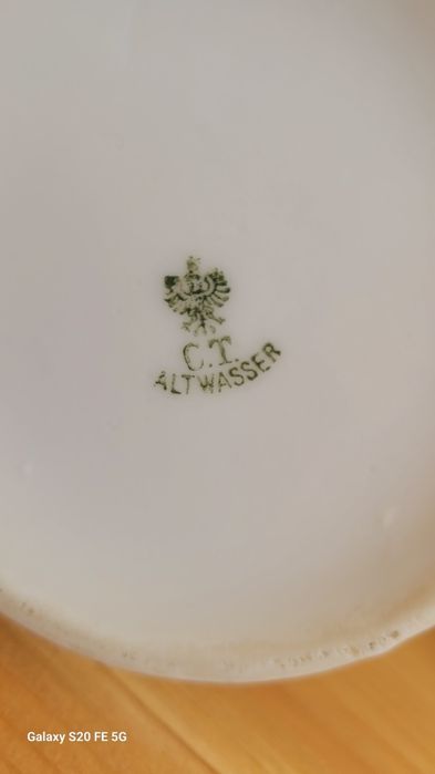 Декоративен винтидж немски порцеланов сет