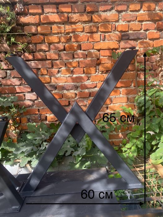 Метални крака за маса и пейки