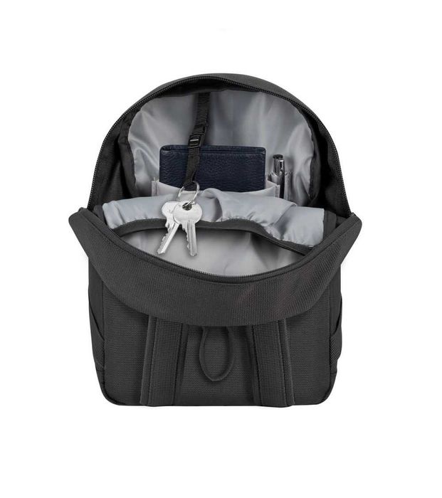 ^ Рассрочка на сумку RIVACASE 5422 grey 6L Small urban backpack 6L/12