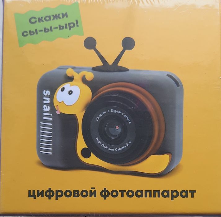 Фотоаппарат детский поддерживает игры