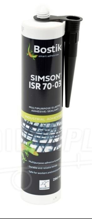Silicon parbriz BOSTIK SIMSON ISR 70-03 Negru  de 290 ml