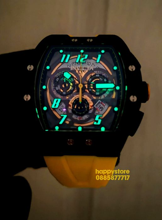 INVICTA JM Correa Swiss Yellow LIMITED EDITION, Инвикта нов часовник