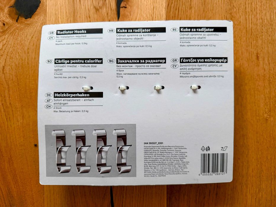 Livrano carlig / carlige calorifer - nou