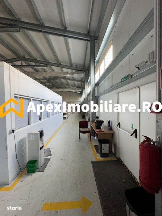 Hala Industriala Malu Rosu Ploiesti 550 mp + Birouri | Parcare 20 | Ac