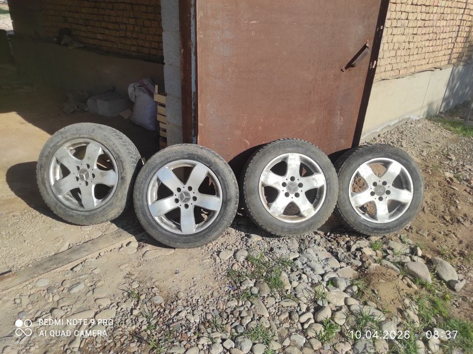Титан диски с резинам R16