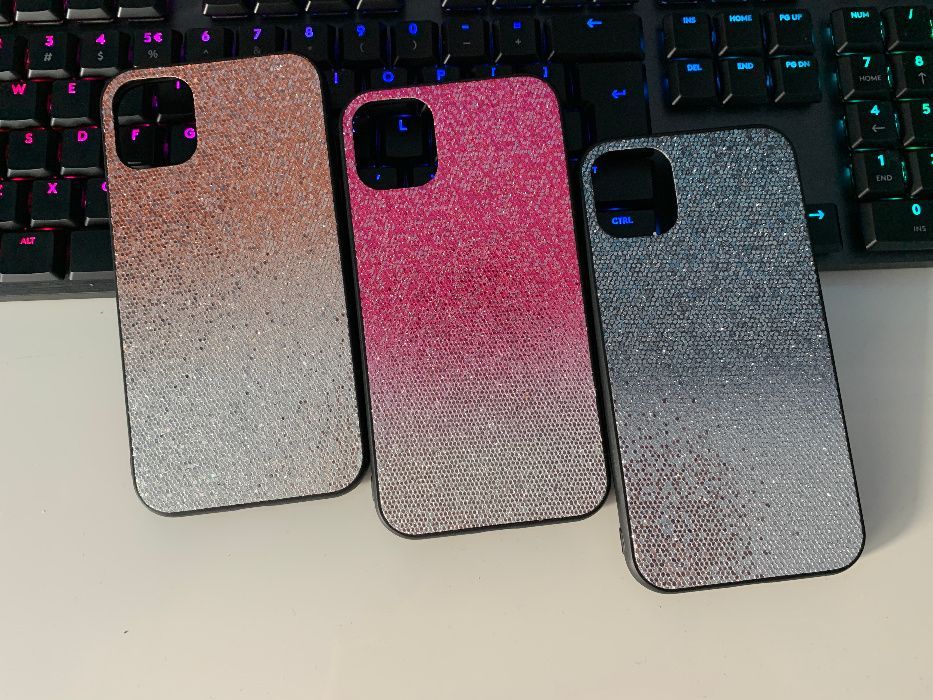 Husa cu sclipici pt. iPhone X , XS , XS Max , 11 , 11 Pro , 11 Pro Max