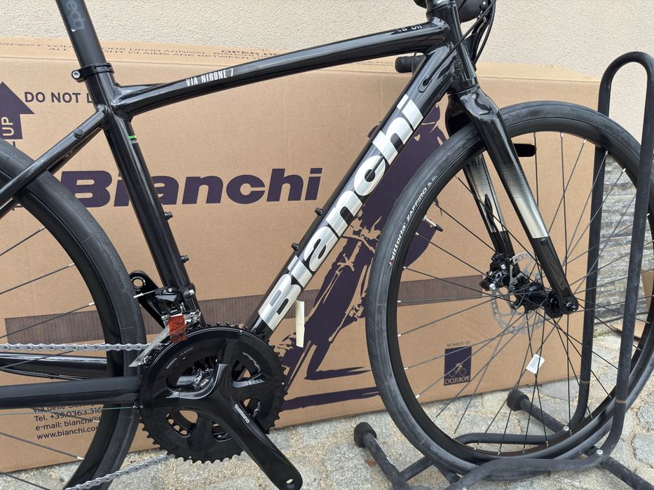 Чисто нови!Шосеен велосипед Bianchi Via Nirone 7 размер: 28/47см (М)