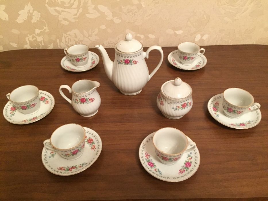 Кофейный набор 9 предметов.(КНР,заводской).