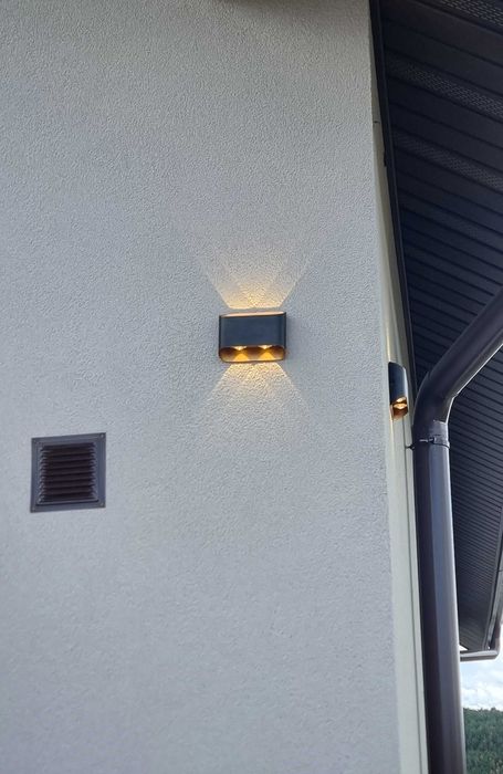 Луксозна ФАСАДНА LED ЛАМПА за двор Външна IP 65 фасада къща апартамент