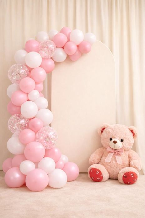 Arcada cu baloane de la 650 lei, majorate, nunti ,botezuri .