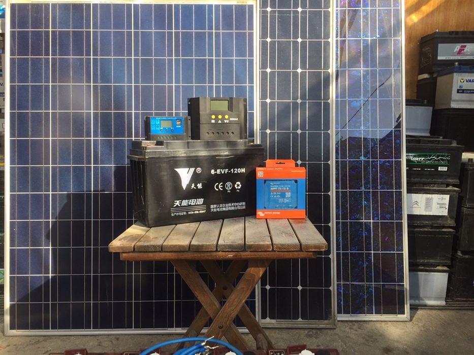 ТОП ПРОМОЦИЯ!!! К-т соларна система за ток,автономна електроинсталация