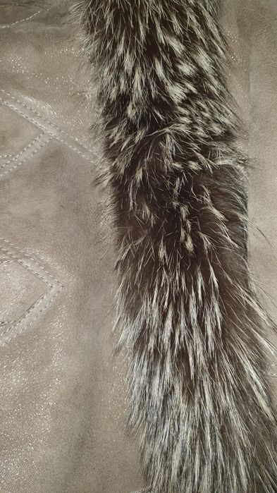 Дублёнка овчина/песец