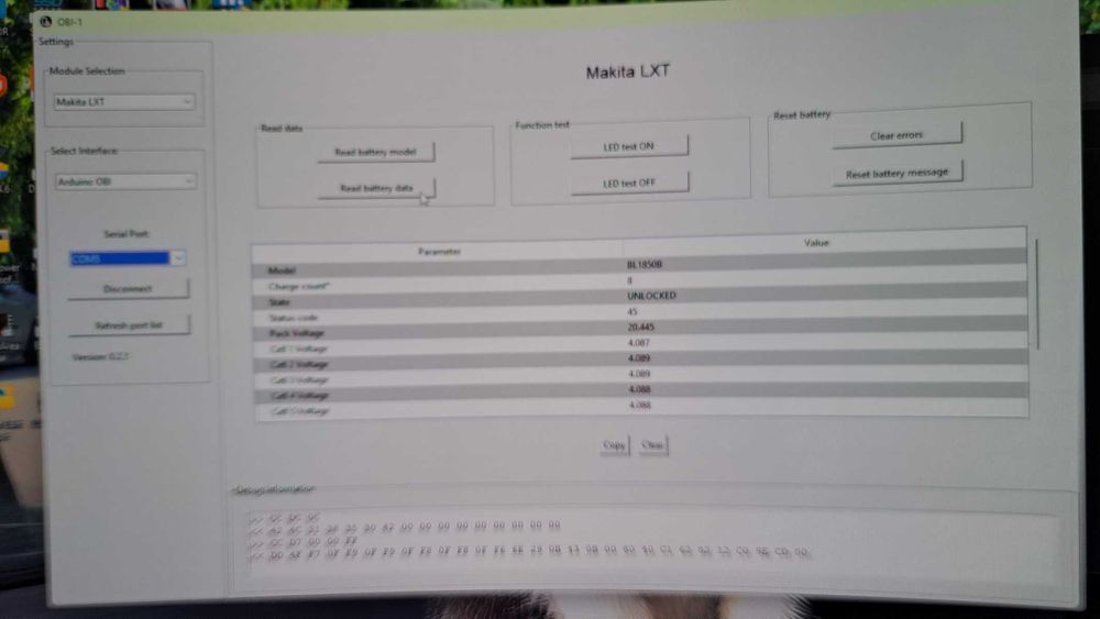 Reparatii acumulatori makita, yato, dewalt, milwaukee, parkside, etc.