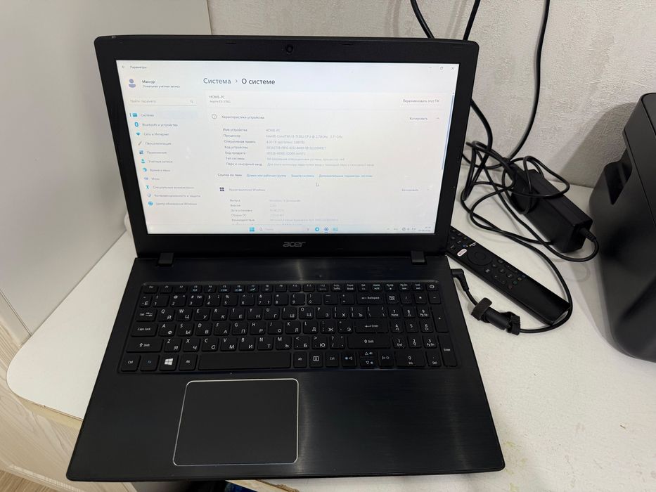 Ноутбук acer aspire e5