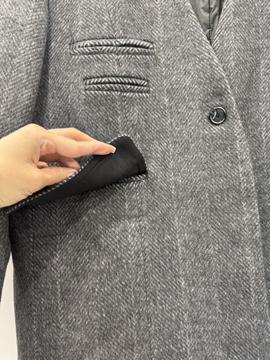 Пальто-пиджак утепленное