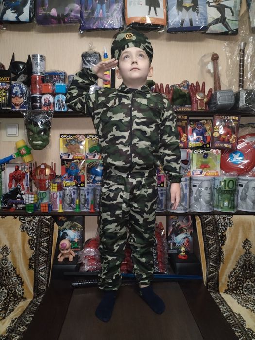 Детская военная форма от 3-11 лет