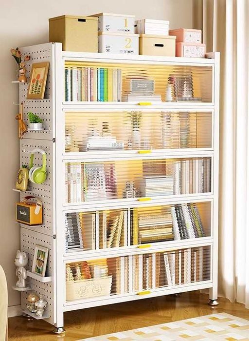 Kitob uchun saqlash shkafi / Ko‘p qavatli metall kitob shkafi