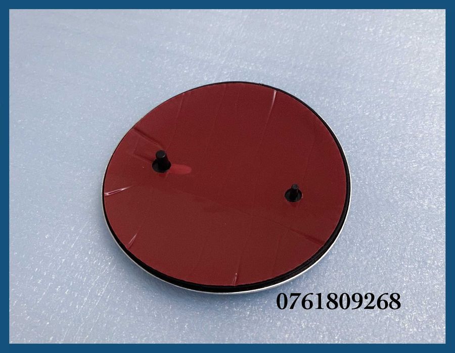 Emblema Skoda pentru portbagaj / haion cu logo verde 80mm