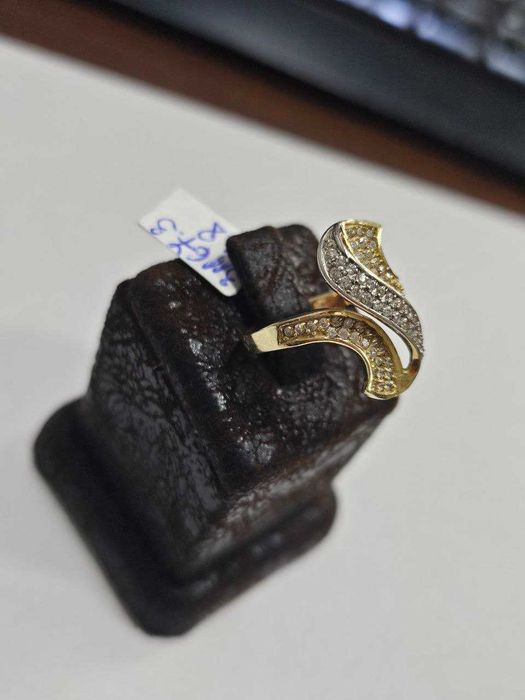 Inel Cu Pietre Aur 14k 4.8gr (ctg)staramanet