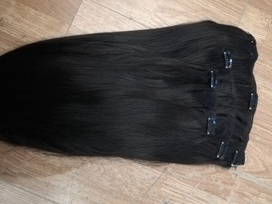 Естествена коса черна