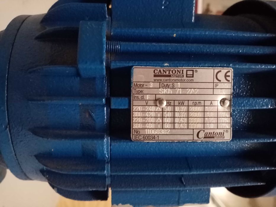 Pompă dozare ProCam DS15 SPX Bran+Luebbe cu Motor Cantoni 0.37kW