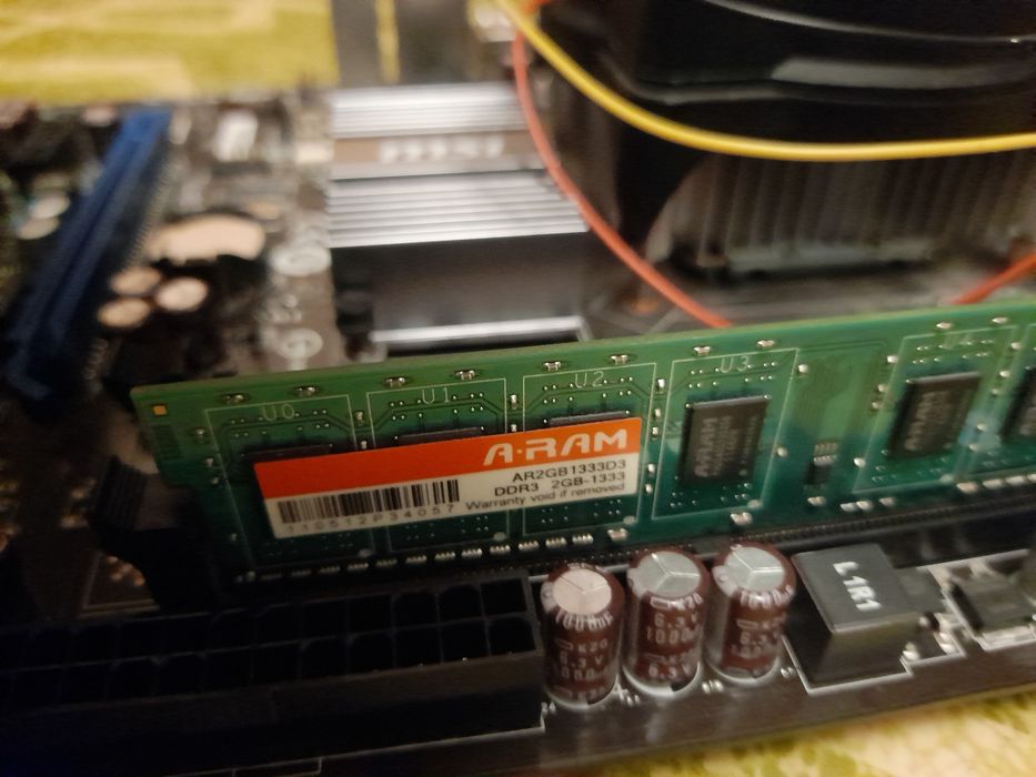 Плата MSI g41 m-sp20 + e3400 + 2 gb ddr 3 + куллер