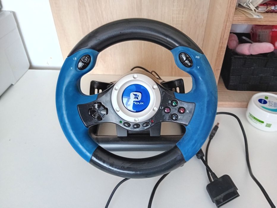 Volan Gaming Serioux SRXW-UNIV9 – compatibil PC / PlayStation / Xbox