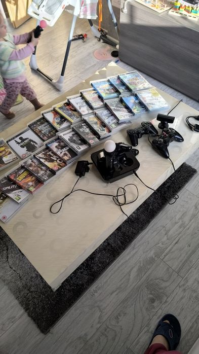 PlayStation 3 – пълен комплект + много игри