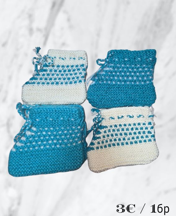 Ръчно плетени терлици и шушони 100% вълна