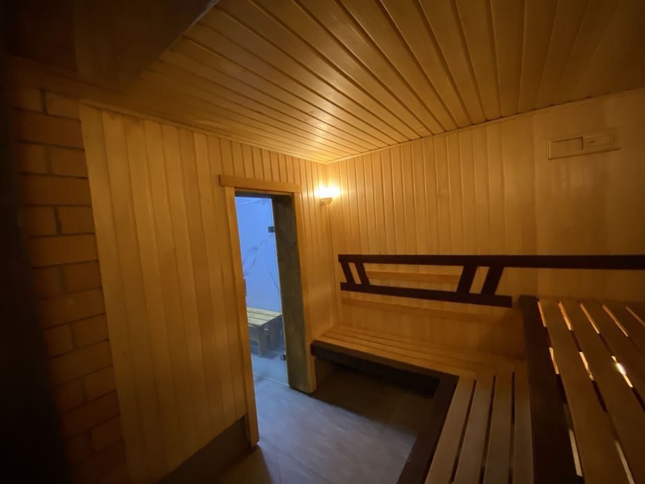 Семейная баня на дровах