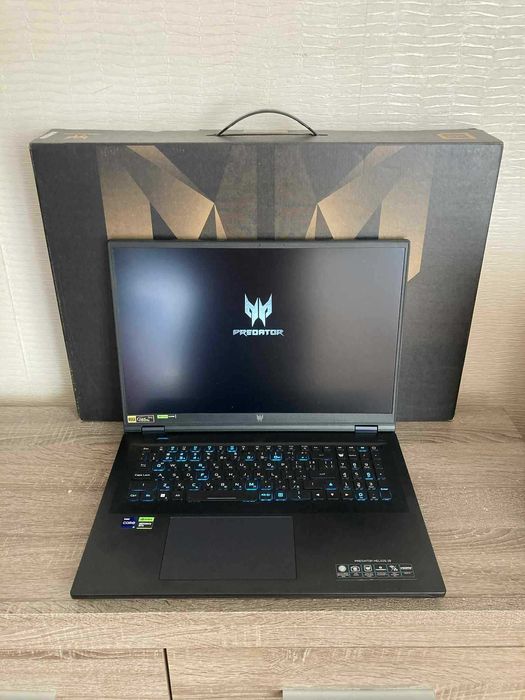 ACER predator helios 18 intel-i9-13900 g-force- 4070 32gb-ram гаранция