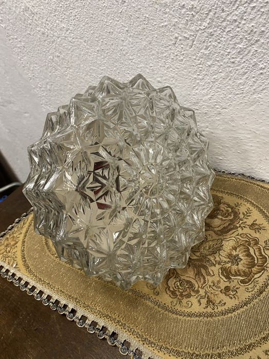 Винтидж полилей кристал и хром Германия 1960-те