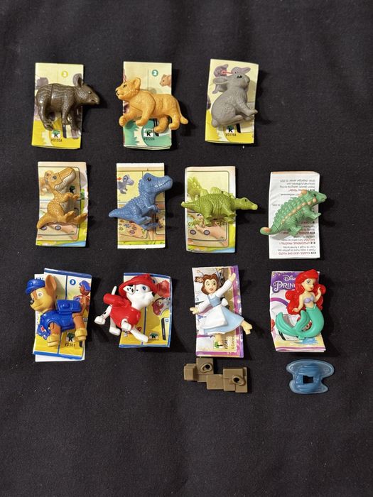 Киндер фигурки из разных серий