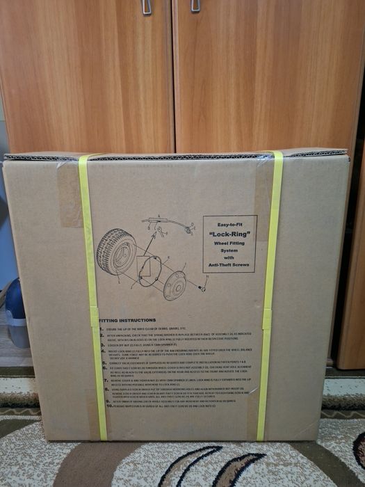 capac de roată din oțel inoxidabil pentru jante de camion de 22,5 inch