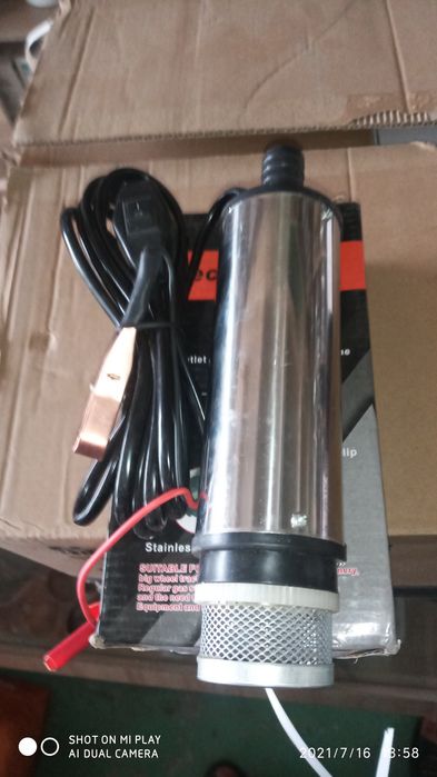 Salarka nasos 12 volt 24 voltlari bor uzum markta bor King tools 020