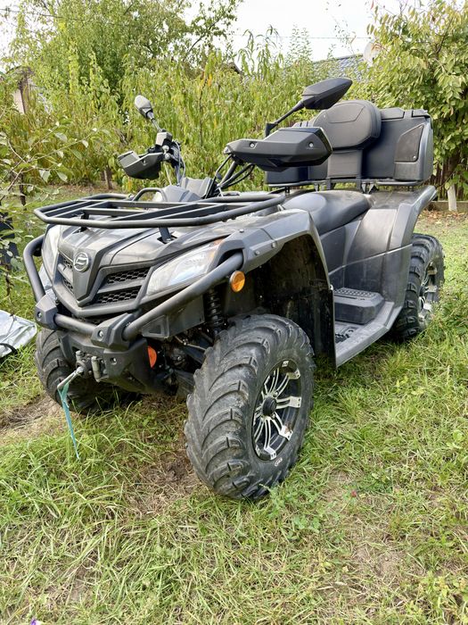 CFMOTO CForce 450L 2023 • 4x4 • 2 locuri • Troliu • Cârlig • Ladă