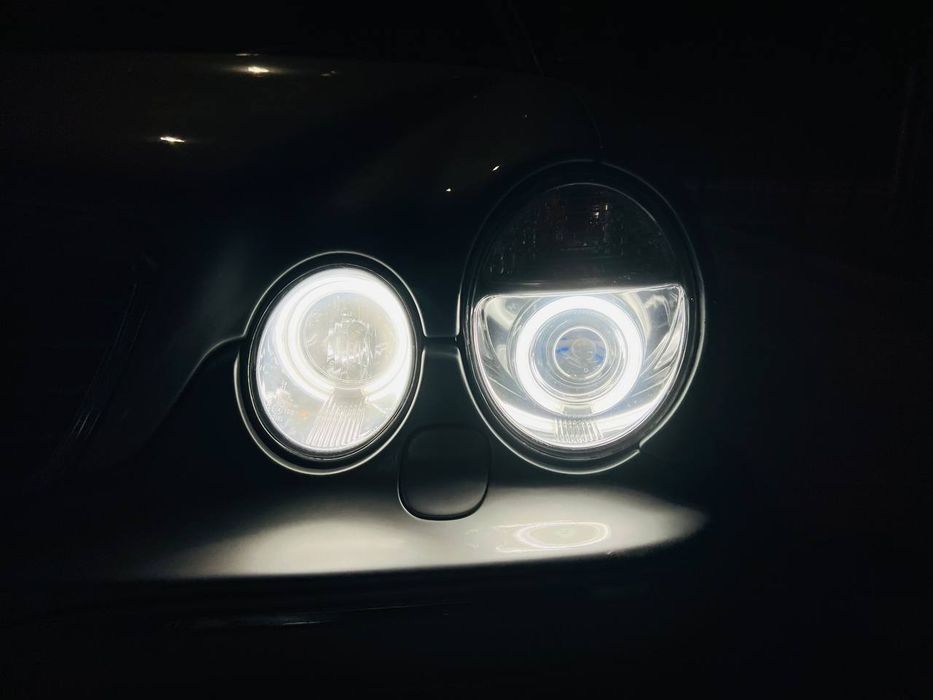 W210 restayling fara