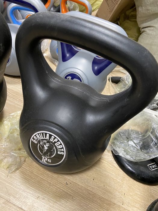 Kettlebell set 24 kg- 12 kg+12 kg= 24 kg noi made in germany profesion