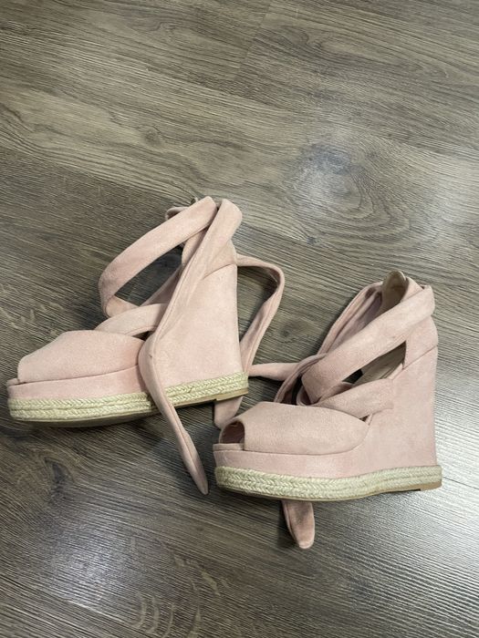 Туфли замшивые розывые